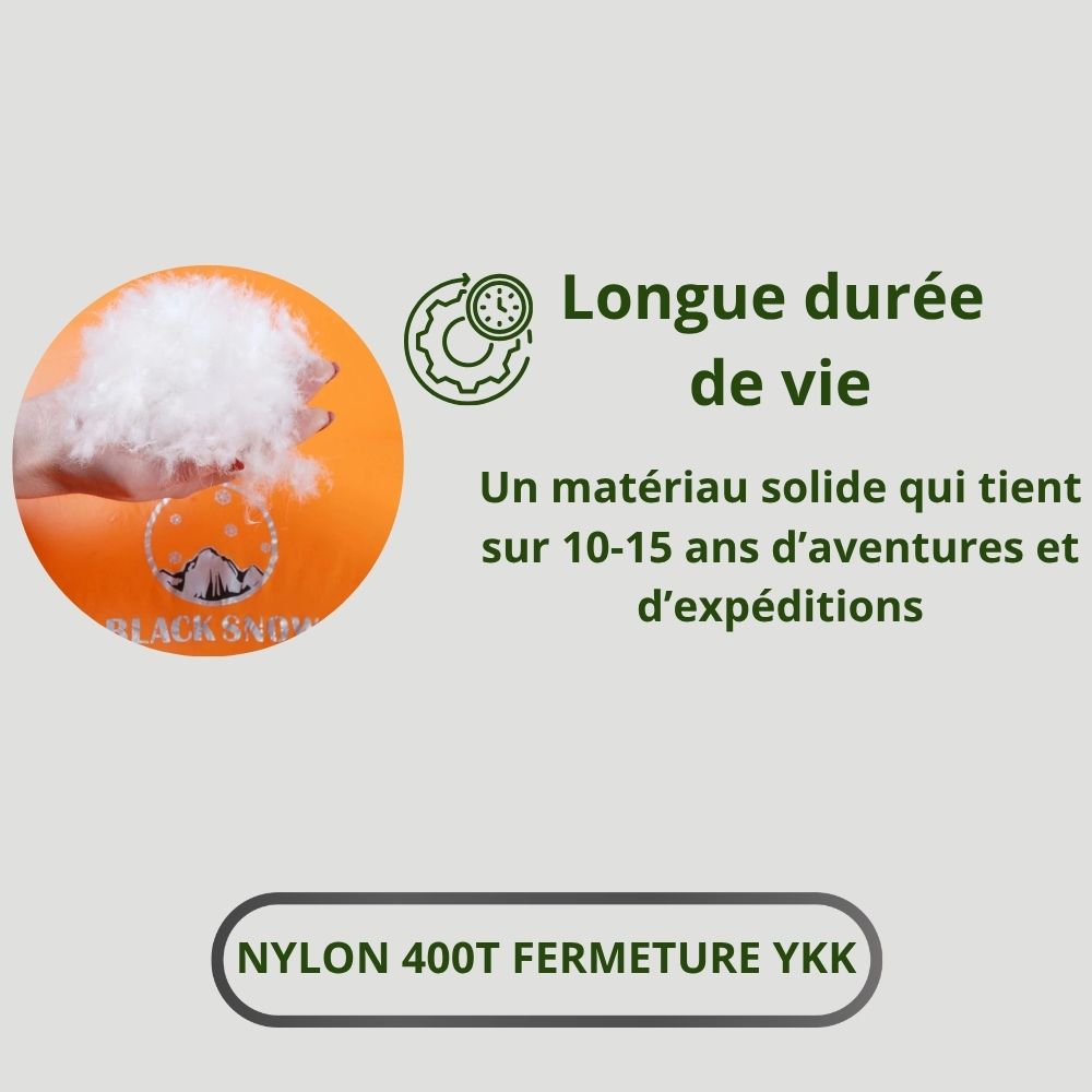 Sac de couchage 0° Duvet Trekking - Ultra Light 3 Saisons