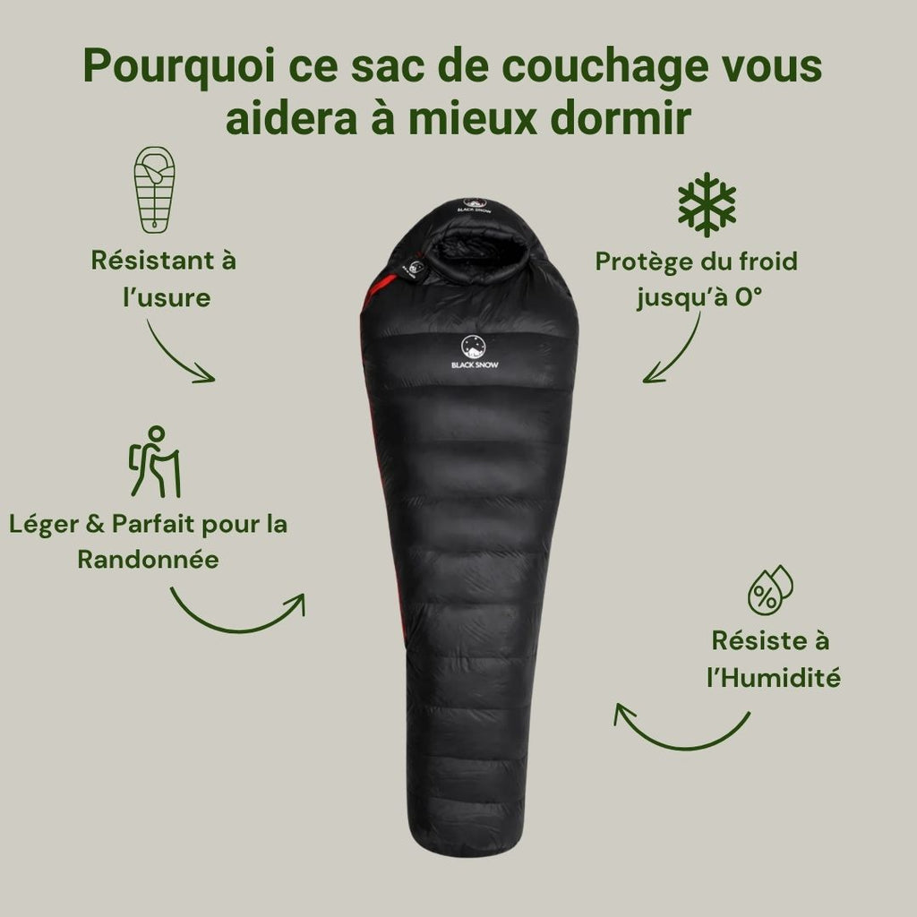 Sac de couchage 0° Duvet Trekking - Ultra Light 3 Saisons