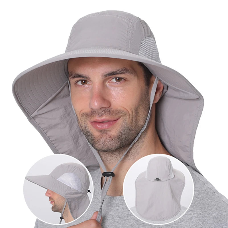 Chapeaux anti-uv pour homme